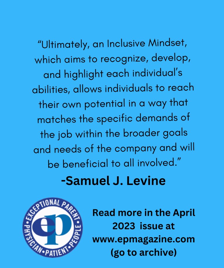 Learn about the benefits of inclusiveness in the Annual Autism Issue 2023 at epmagazine.com 
#autism  #autismawareness #autismacceptance #autismsupport #autismemployment