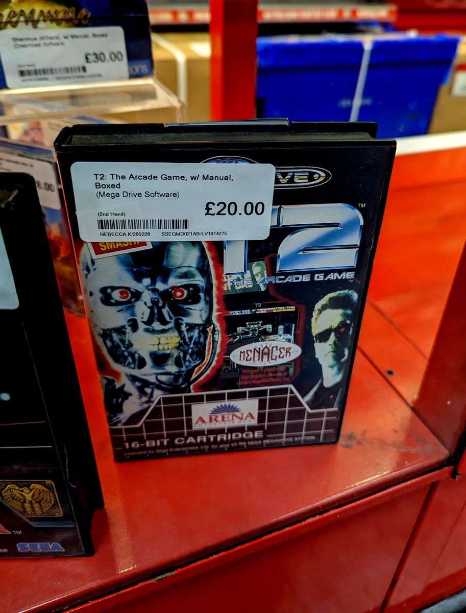 RetroCheating's tweet photo. The resistance sure had some powerful laser guns in the future aka one shot &amp; a T-800 is basically terminated haha No Wonder Kyle Reese was pissed off! haha #CEX #T2TheArcadeGame #Megadrive #Sega #MD #Genesis #Terimator #Gaming #Retro 

Follow :D

https://t.co/ZmFlP2eWQ4 https://t.co/zxK231lEmc