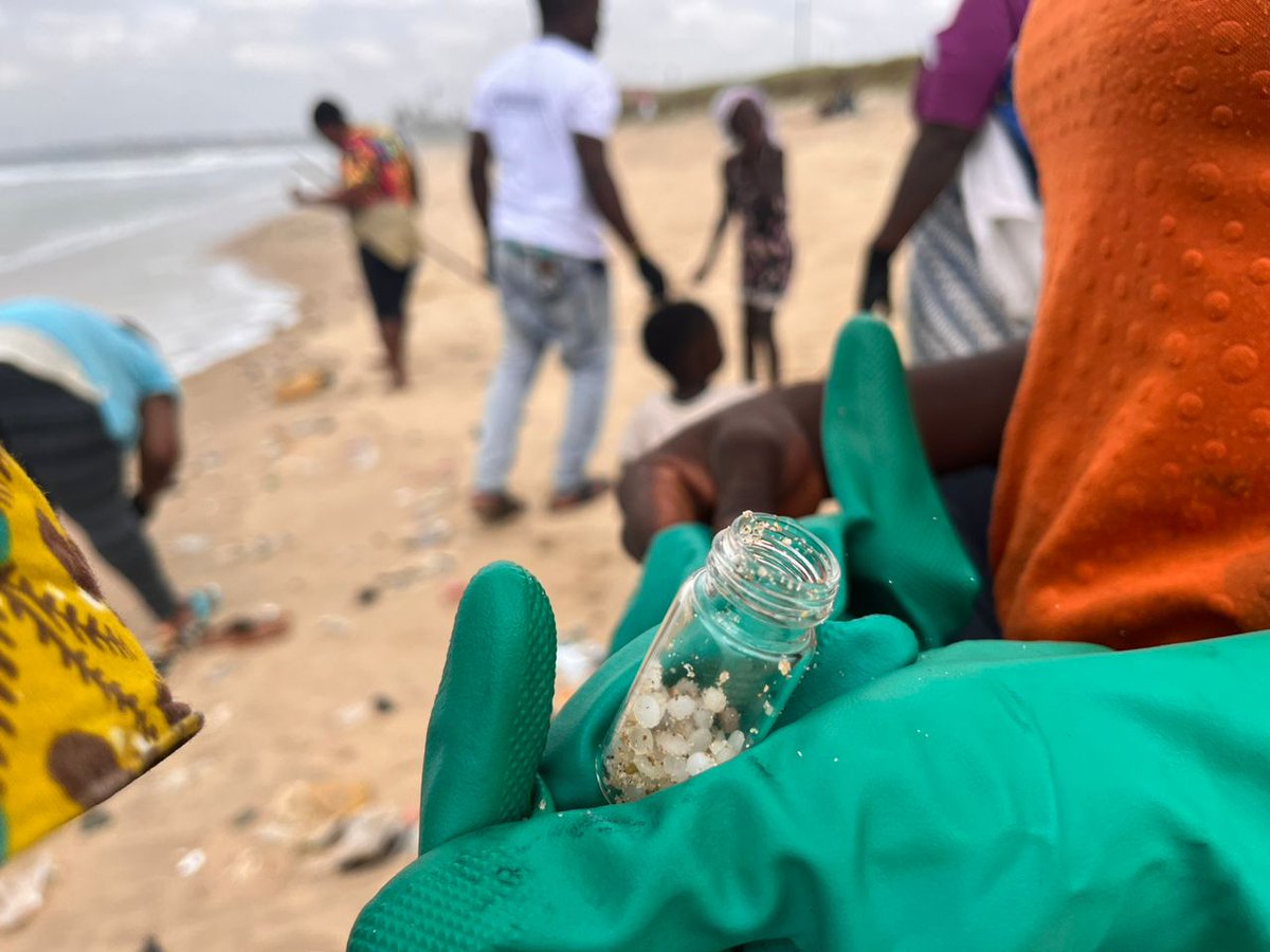 Danger lurks on our beaches: Nurdles threaten marine life, health, and our ecosystem! 🚫 It's not just a threat to nature—it's a danger to us all. Let's take action to clean up and prevent further damage. Our oceans deserve better. 🌊#SDGs #ProtectOurPlanet #PlasticPunch