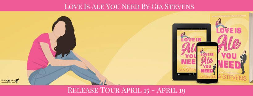 His smile is somewhat charming. Okay, a lot charming. Half devilish. Half boyish. It’s devoyish. Author Gia Stevens brings you Love Is Ale You Need, a must-read friends-to-lovers, #SurprisePregnancyRomance! #OneClick→ bit.ly/487XEqd   #LoveIsAleYouNeed