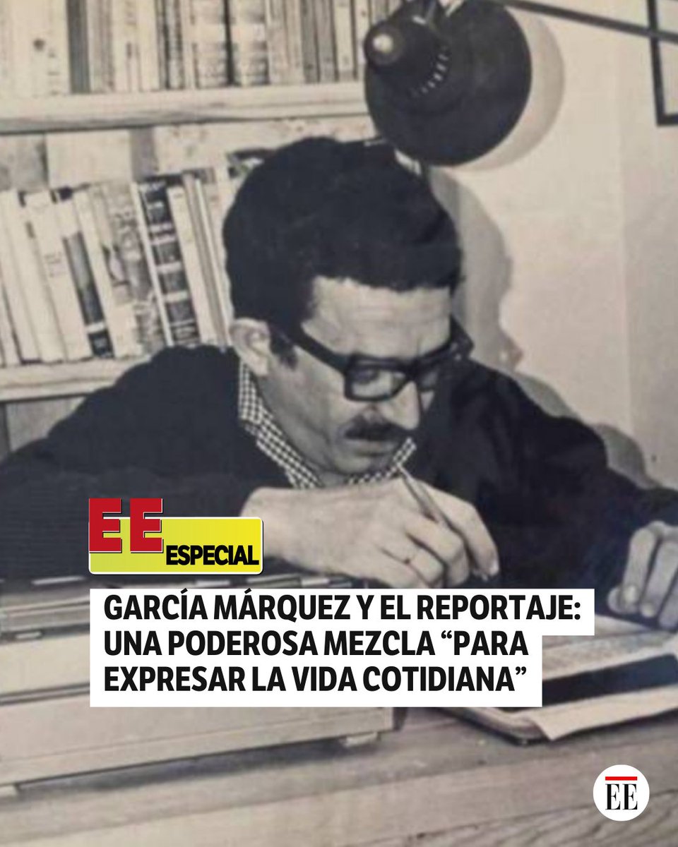 #DiezAñosDeSoledad 👉 trib.al/Bipdoqu Con la convicción de que la mejor noticia no es la que se cuenta primero, sino la que se cuenta mejor, García Márquez escribió sobre derrumbes, naufragios, guerra, cine y otros temas.