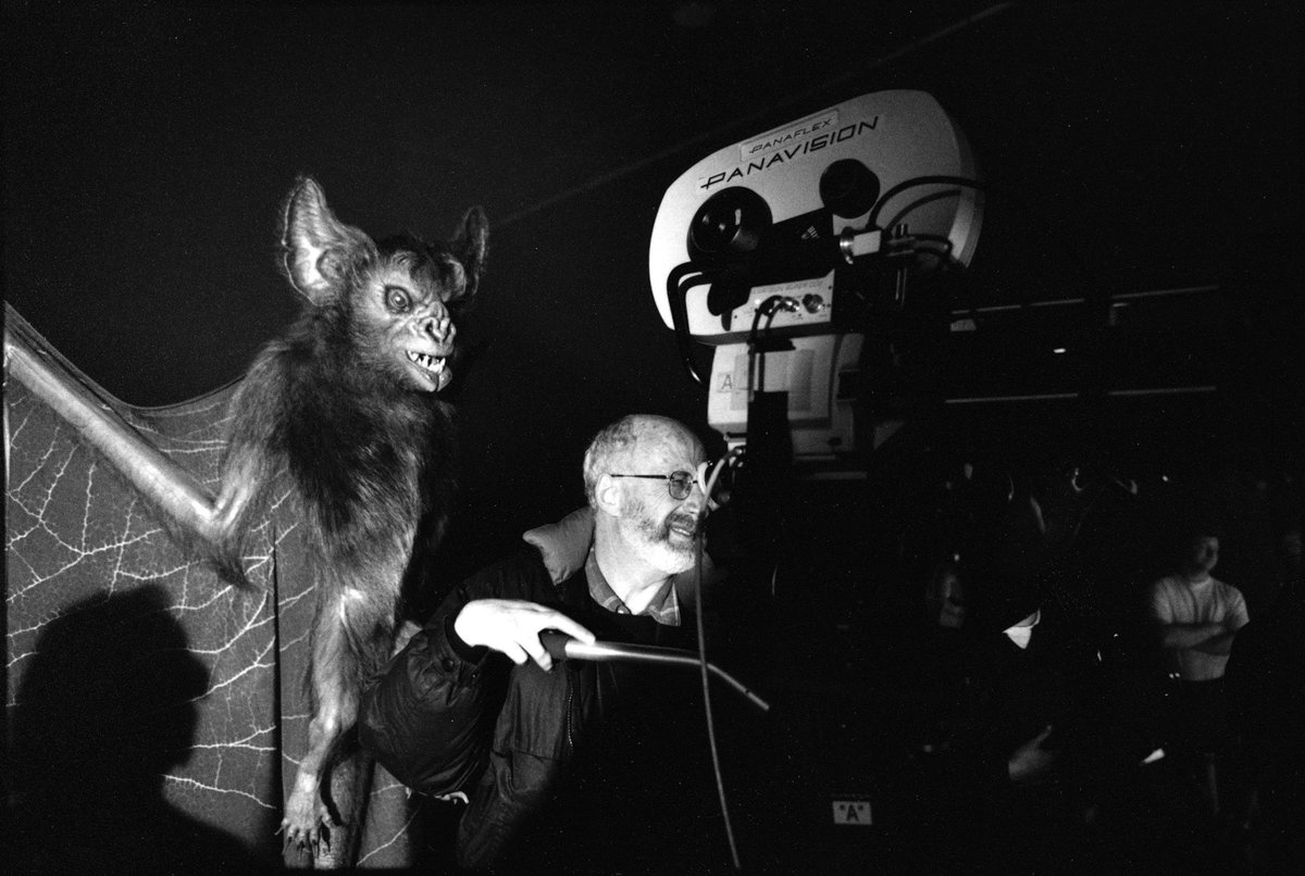 👀 What’s behind Stephen Goldblatt, the cinematographer, while filming #BatmanForever? #ReleaseTheSchumacherCut