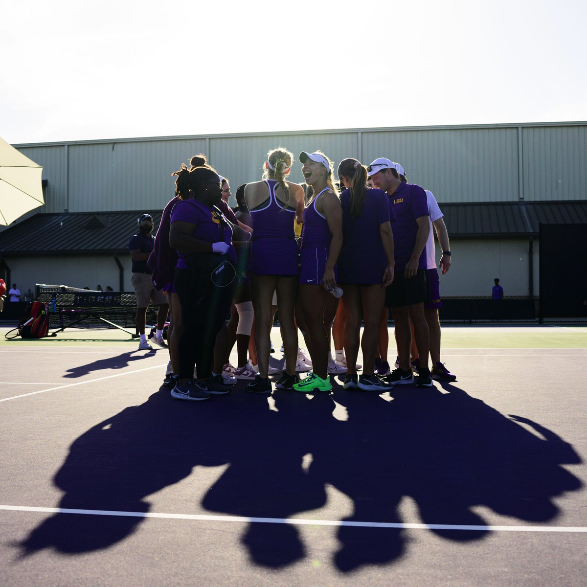 LSUwten's tweet photo. A brand new season starts tomorrow.

LSU will take on the Arkansas Razorbacks in the second round of the SEC Tournament at 2pm CT on Thursday!

🗓 No. 41 Arkansas | Thurs, Apr. 18 | 2:00 p.m. CT https://t.co/ZdEOE1mxQX