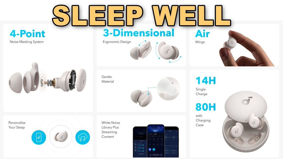 New video … 

Soundcore by Anker Sleep A20 Bluetooth Earbuds Review youtube.com/watch?v=AldE0L… 

#WirelessEarbuds #BluetootEarbuds #sleep @soundcoreaudio @AnkerOfficial