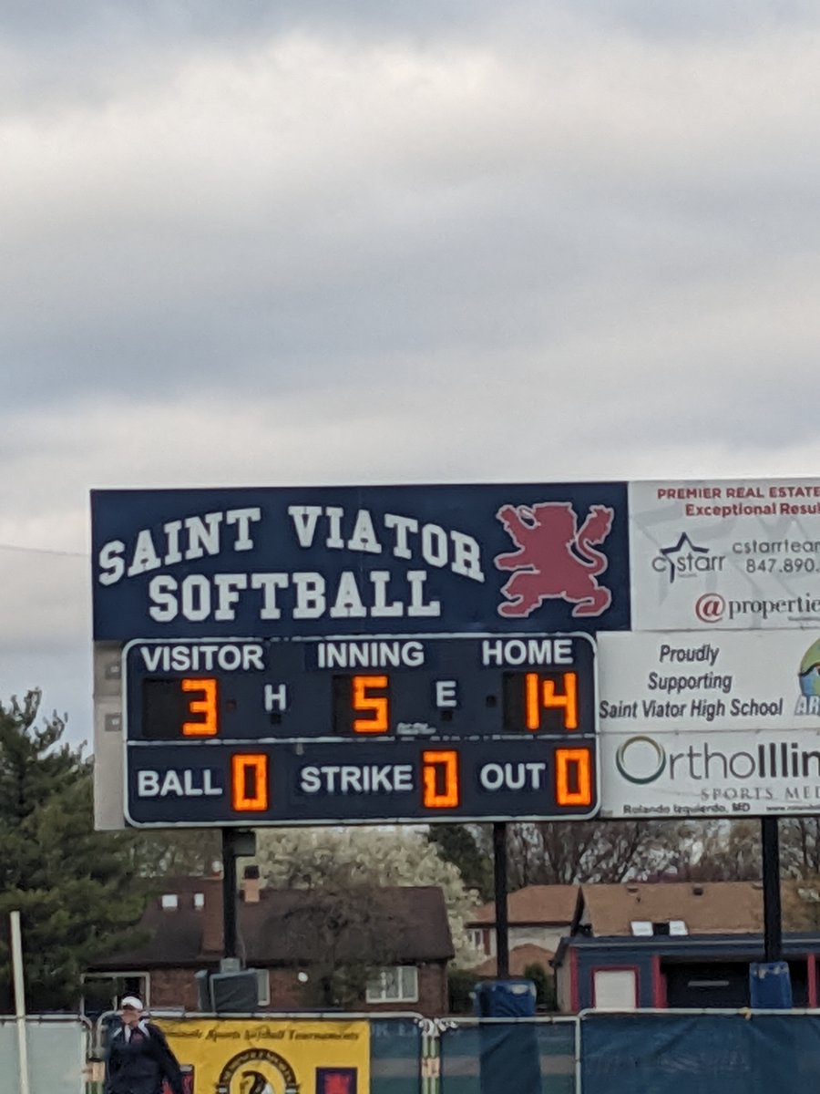 Lions beat Carmel 14-3 great team win w;/15H
Hannah 5IP 3H 3ER plus 2 hits 4RBI incl HR#7 a GS
Maggie R w/3H +HR#2 Mia w/3H
Jill and Gracie w/2H ea
practice tomorrow  330-5 bring outdoor/indoor shoes