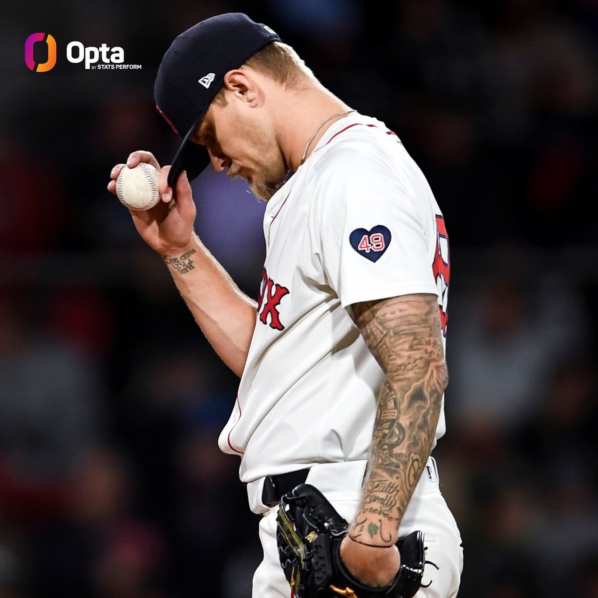 OptaSTATS's tweet image. Tanner Houck of the @RedSox is the first MLB pitcher to toss a 9+ strikeout "Maddux" (9+ inning CG shutout on under 100 pitches) in 1:50 or less since Greg Maddux himself did so on August 20, 1995.