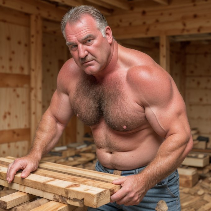 Construction Bear from https://t.co/uDvNgxouOP  --  #shirtlessconstruction #constructionworker #hardhat<a href="/tag/muscles"class="tags"><span>#muscles</span></a><a href="/tag/workout"class="tags"><span>#workout</span></a><a href="/tag/workhardplayhard"class="tags"><span>#workhardplayhard</span></a><a href="/tag/constructionlife"class="tags"><span>#constructionlife</span></a>