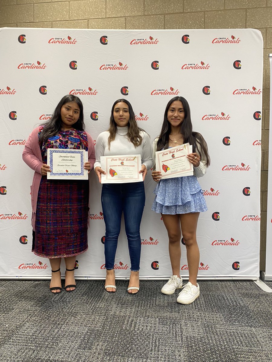 Congrats girls on your awards and scholarships tonight! We’re so proud!