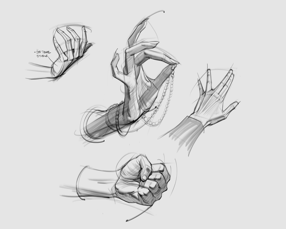 Hand gestures! #hands #gesturedrawing #figuredrawing #fingers #palm #wrist #phalanges #thenareminence #hypotheneminence #firstdorsalinterosseous #carpals #metacarpals #distal #proximal #shading #lineart #sketching #doodles