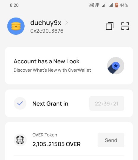 + Testnet $OVER, hãy để lại địa chỉ ví tôi sẽ gửi cho bạn 5 token $OVER
+ #cheouytin #cheoX #cheofl