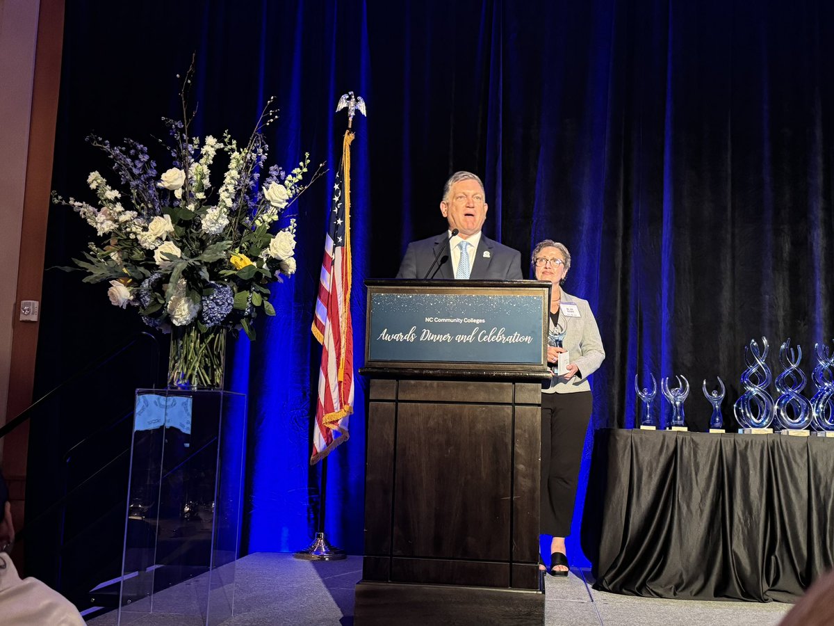 A night spent honoring <a href="/NCCommColleges/">North Carolina Community Colleges</a> award winners. More to come on <a href="/EducationNC/">EducationNC</a> @Awake58NC.