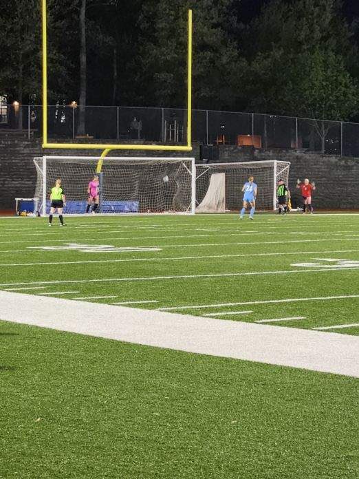 sdhsathletics's tweet photo. Winner Winner!!! Freshman Reagan Williams steps up and Buries the game winning PK!! @SDsoccerFC beats Eureka. https://t.co/x0pOlB1Bq4