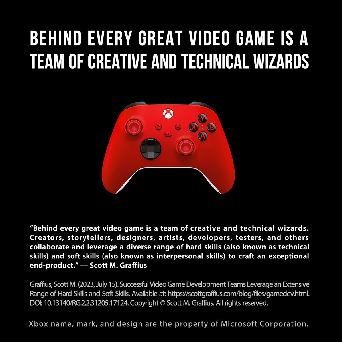 “Behind every great video game is a team of creative and technical wizards” ⏐ scottgraffius.com/blog/files/gam… ⏐ #Game #Gaming #Gameplay #VideoGame #IndieGame #GameDev #IndieDev #VideoGame #VideoGameDev #TeamDevelopment #Teamwork #Teamcraft #GamingIndustry #GamingCulture #Software #Dev