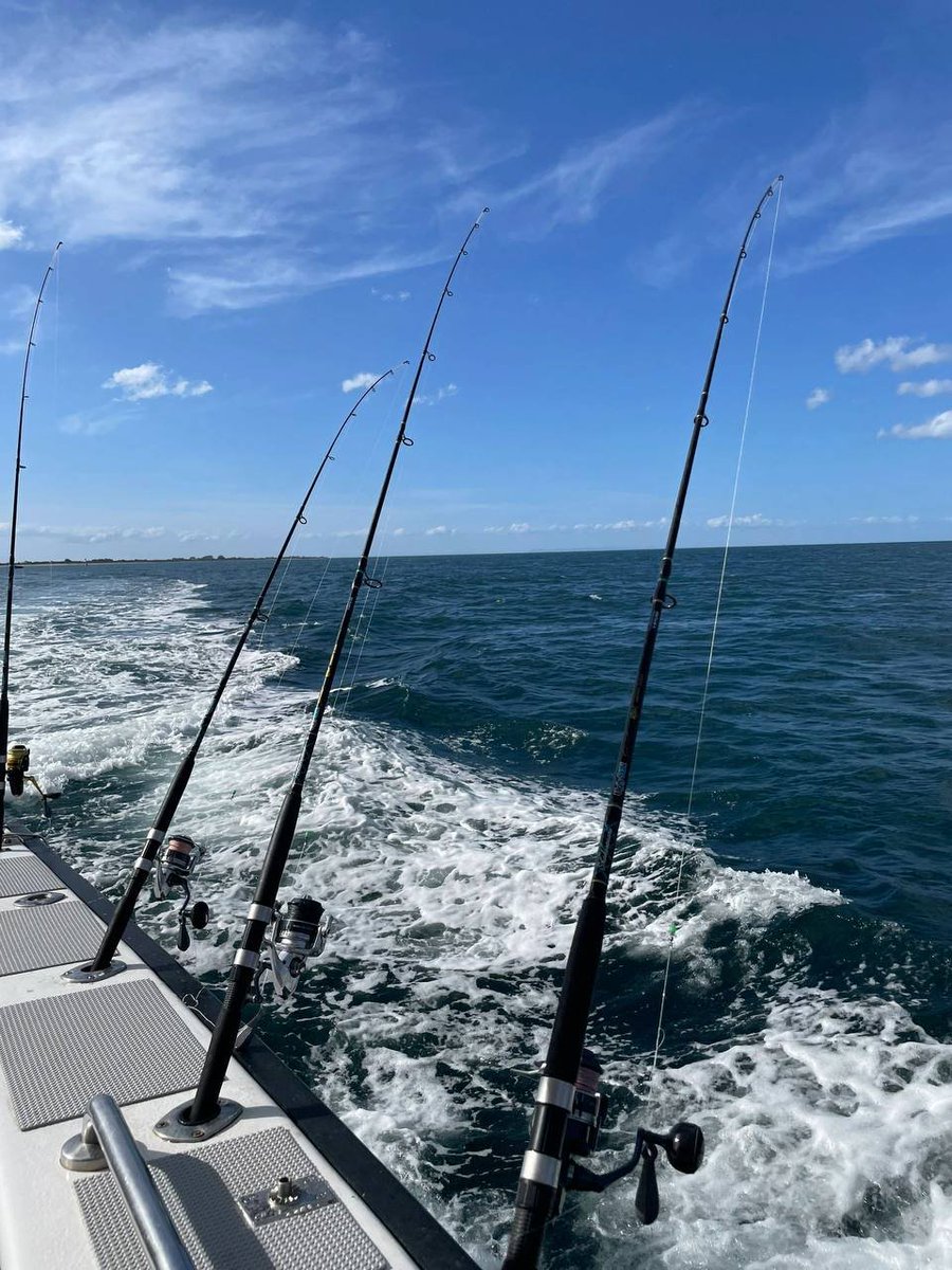I went fishing with my friends today and had a lot of fun.