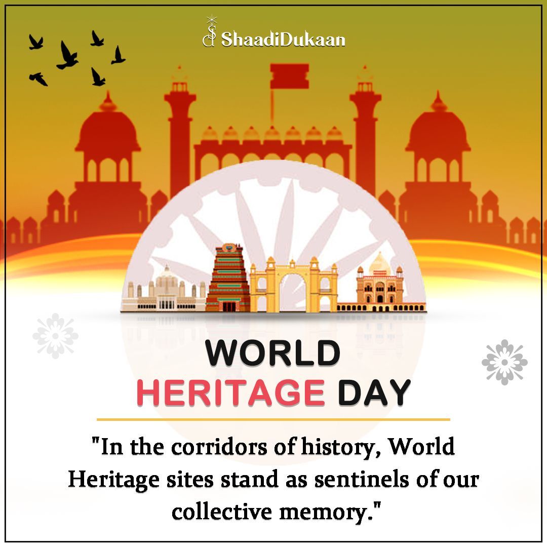 WORLD HERITAGE DAY 

'IN THE CORRIDORS OF HISTORY, WORLD HERITAGE SITES STAND AS SENTINELS OF OUR COLLECTIVE MEMORY.' 

#worldheritage #travel #unescoworldheritage #travelphotography #architecture #heritage #worldheritagesite #photography #photooftheday #shaadidukaan