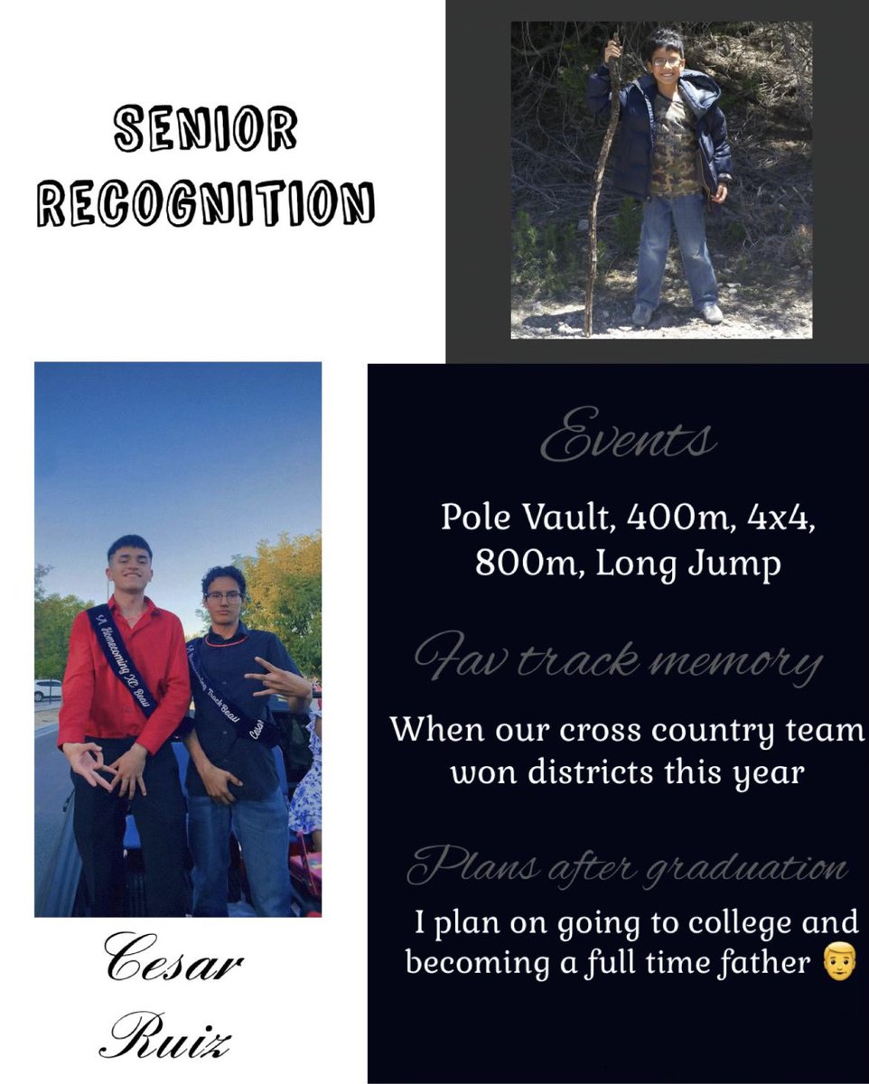 Senior recognition of the day, Cesar Ruiz