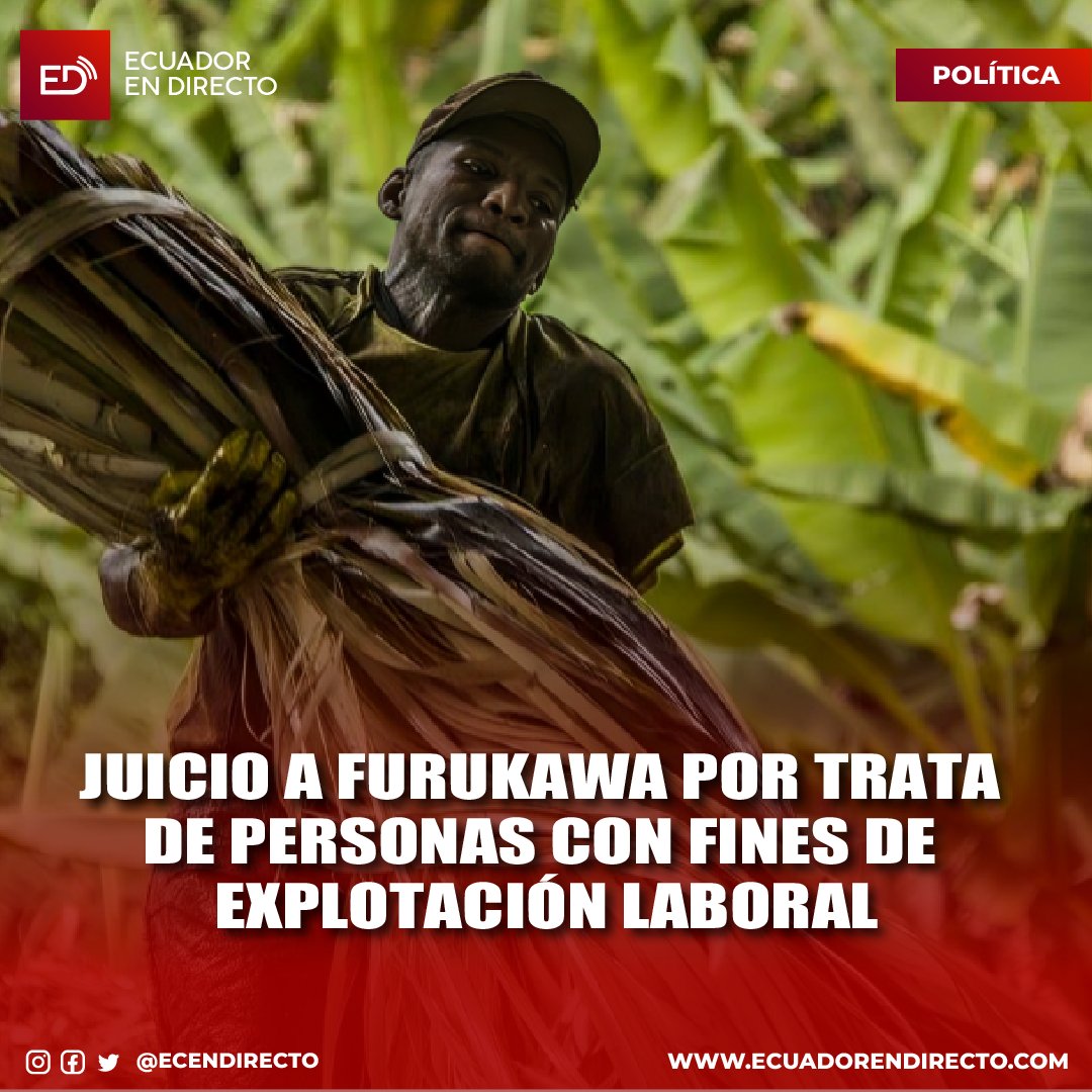 #POLÍTICA Más de cien individuos han presentado cargos penales contra la empresa abacalera Furukawa, acusándola de trata de personas con el propósito de explotación laboral. Más información⬇️ lc.cx/0HVdnH