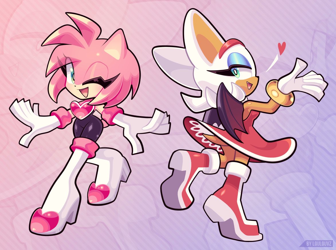 Amy Rouge or Rouge Rose?
#SonicTheHedgehog #sonicfanart #amyrose #Rouge
ART BY : SpaicyProject