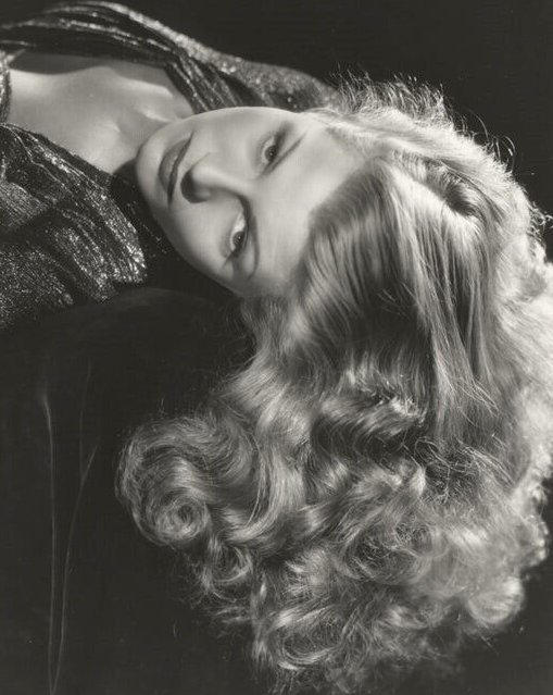 Lush locks and Miss Rita Hayworth...............