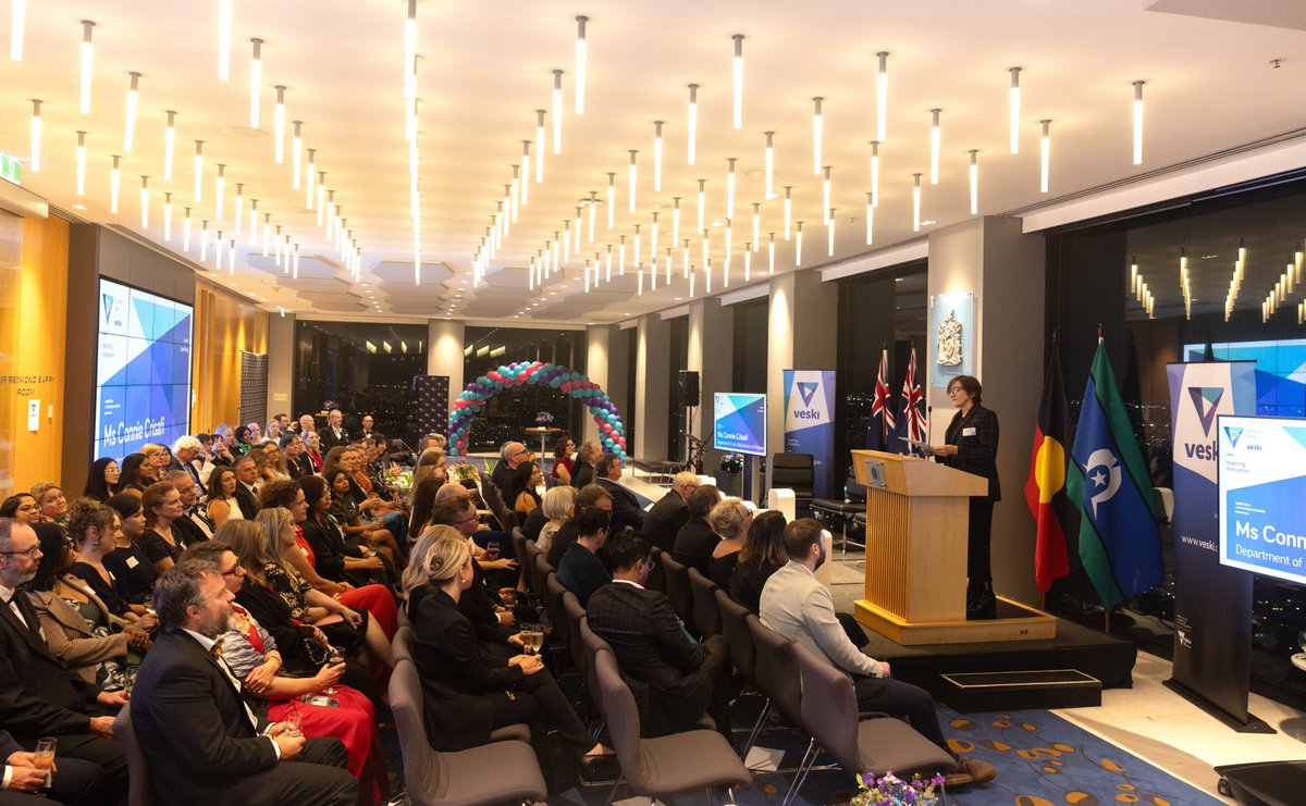 This week #veski gathered to reflect on 20 years of inspiring innovation. Read about the event and watch the video capturing the highlights from our first two decades. #veski veski.org.au/celebrating-20… @lkw_sci @StephenTomisich @DrNatHannan @JuliaLPage @VicGov_DJSIR @Vic_LeadSci