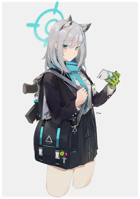 シロコの絵(saikatu) #ブルーアーカイブ 