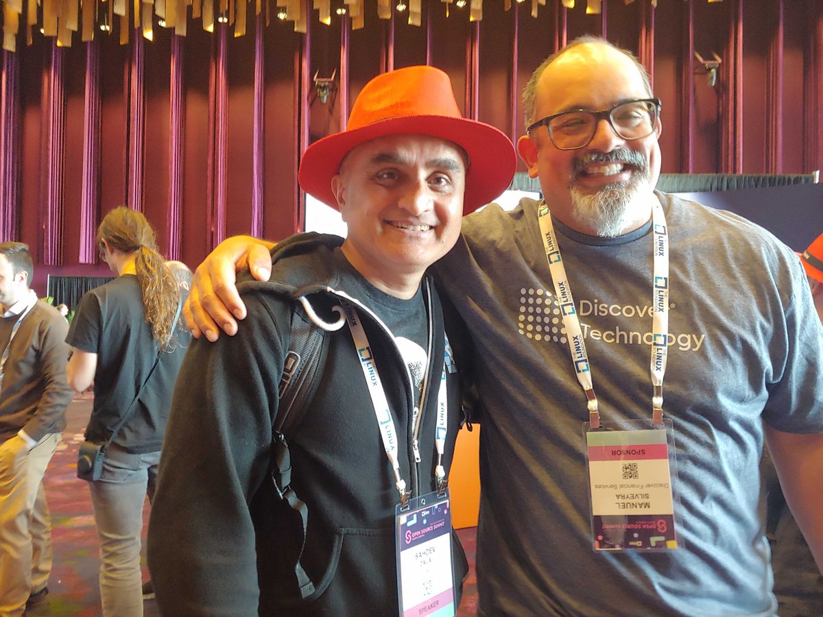 It's always a great time with <a href="/manuel_silveyra/">Manuel Silveyra</a> Of course, we missed you <a href="/bradtopol/">Brad Topol</a> <a href="/tarpinian/">Alex Tarpinian</a> <a href="/DanielKrook/">Daniel Krook</a> #OpenSourceSummit