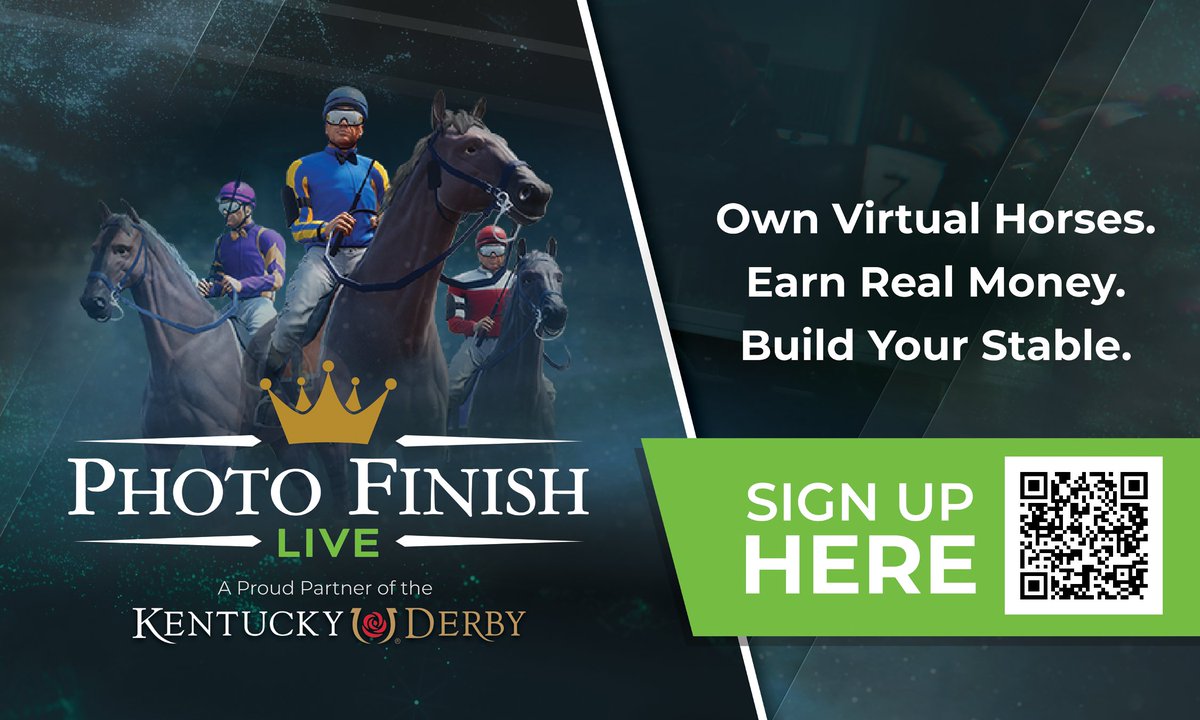 Virtual Horse Racing Business?

It's real and people are making serious money already. Race, Breed, Sale. If this sounds like something you're interested in use the link or scan below and sign up today. #virtualbusiness #horsebusiness #business #crown

photofinish.live/?signup=true&r…