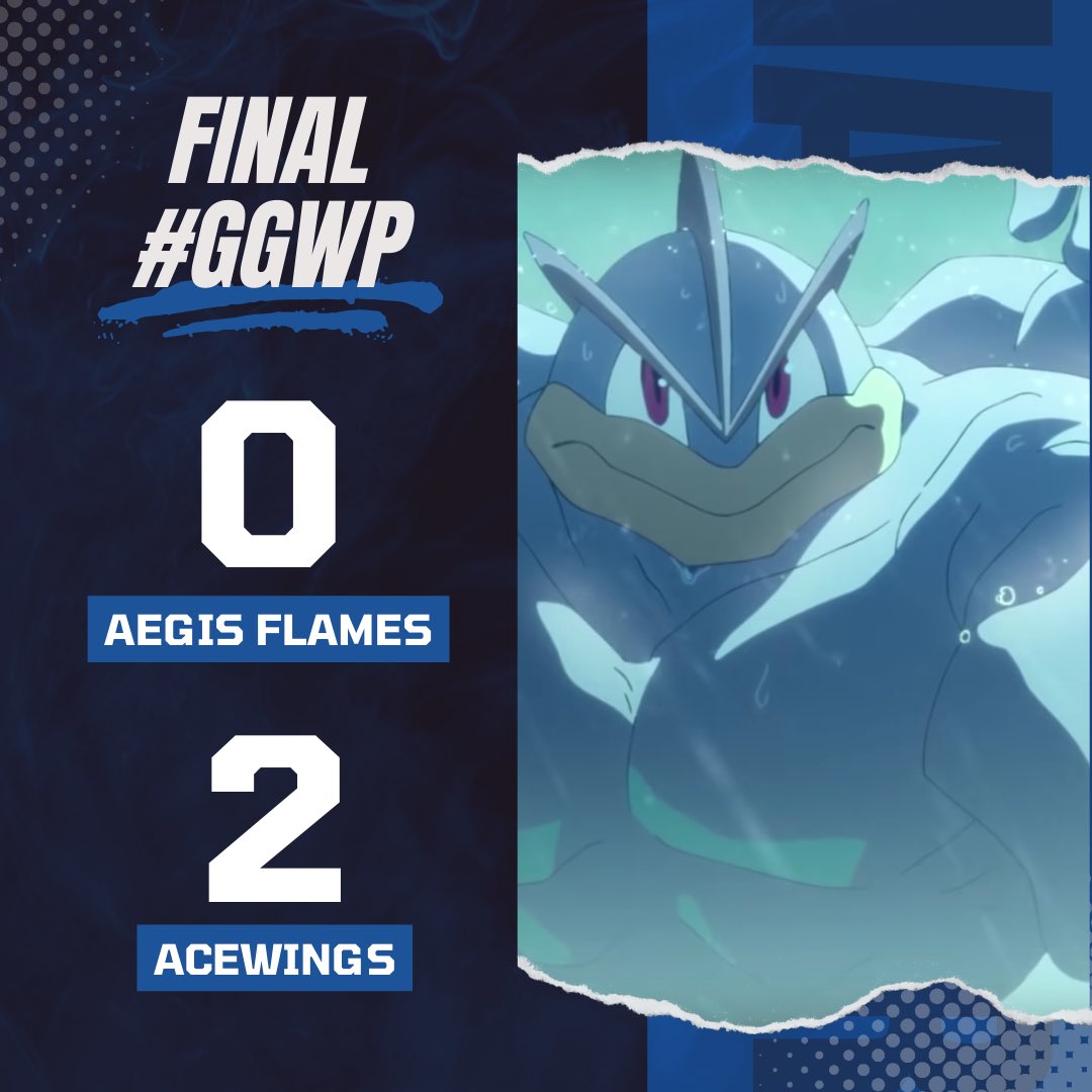 aegisflames's tweet photo. Tentamos, família! Hoje a vitória não veio, mas lutamos.

GGWP @BlazewingsUnite e boa sorte no sábado! 🤝

Amanhã voltamos para a última partida do Brasileirão, 🆚 Plus Unite.

#FindYourFlame #GoAF #AegisFlames #AFTeam #PokemonUnite https://t.co/K5RlCJZkDa