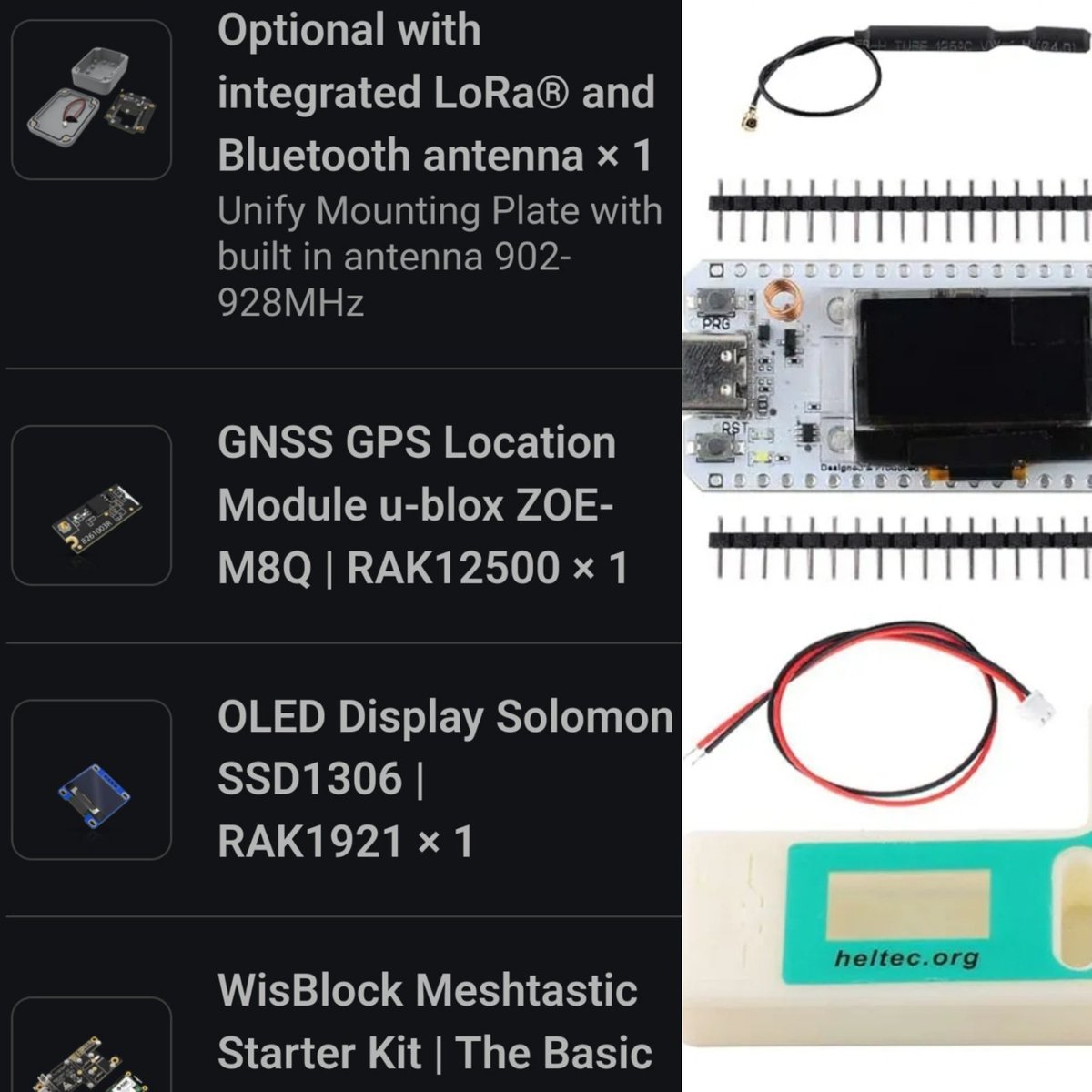 PacificNWComput's tweet photo. Away we go!
My @TheMeshtastic #lora setup is a go! Shout out to @RAKwireless πππ€π»
#pnwcomputers #pacificnwcomputers #radio #radiofrequency #lora #loraradio #rakwireless #meshtastic #meshtasticlora #rak #makerfocus #esp32 #esp32project #esp32wroom #esp32lora #node #loranode https://t.co/WMsoamKG14