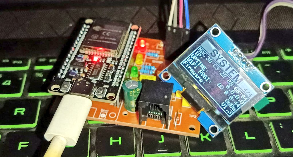 APRS TNC (ESP32Igate) almost done.. #APRS #HamRadio #AmateurRadio #Microcontroller #Arduino