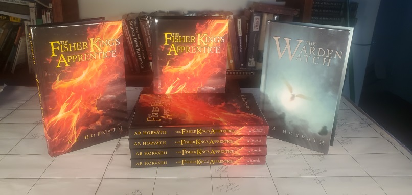 Can't help it; there is always a thrill when you open a box of your own books and you are the first in the world to see them in all their glory. These are now available as pre-order on Amazon. (Kindle is available now). amazon.com/s?k=9781645942…