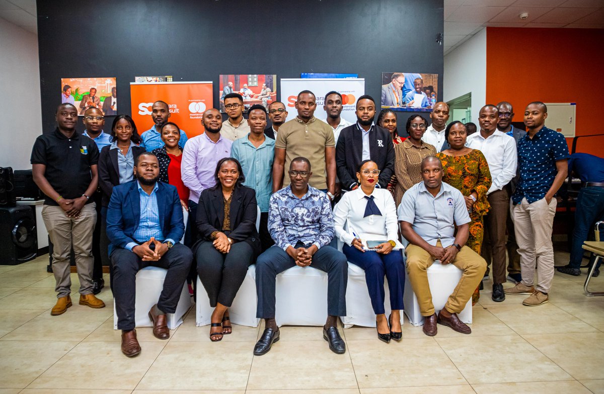 Yesterday, I attended the launch of the @MastercardFdn Edtech Fellowship in Tanzania by @SaharaConsult_ . Big shoutout to the visionary @Afruturist for making this opportunity possible for edtech innovators in Tanzania!