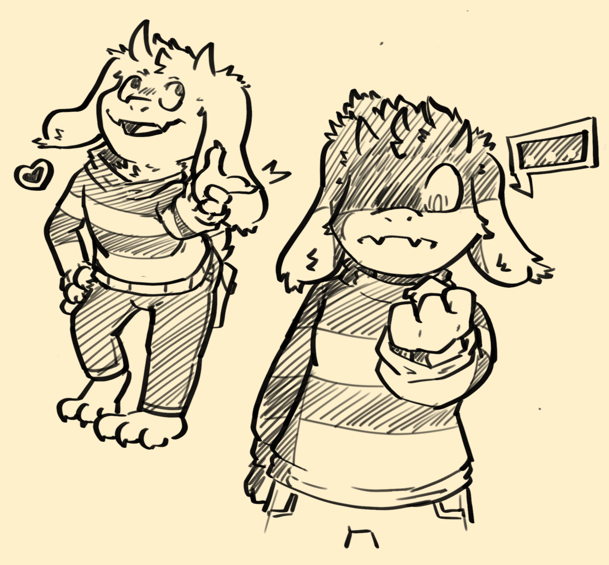 JustMehDarren's tweet image. Random Goat sketches.