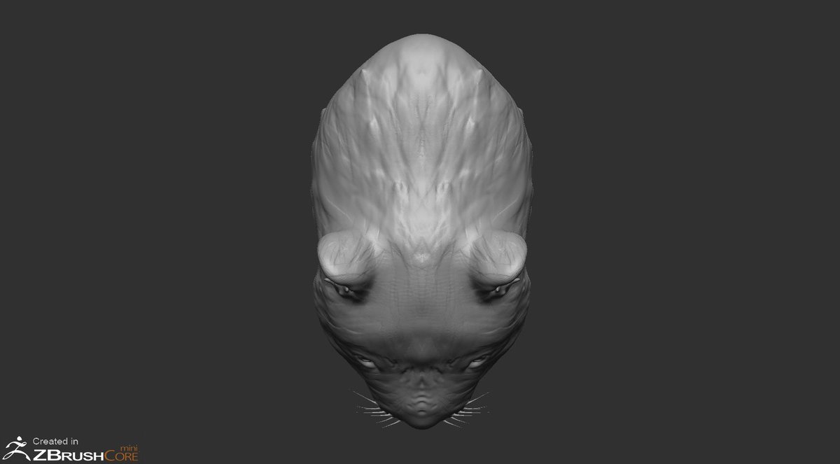 Rj6CcA8UD5uMd2O's tweet photo. なんか変虎作ってたはずやねんけどなぁ、
 #ZBrushCoremini
 #3DCG https://t.co/qjxyNDL6Ru