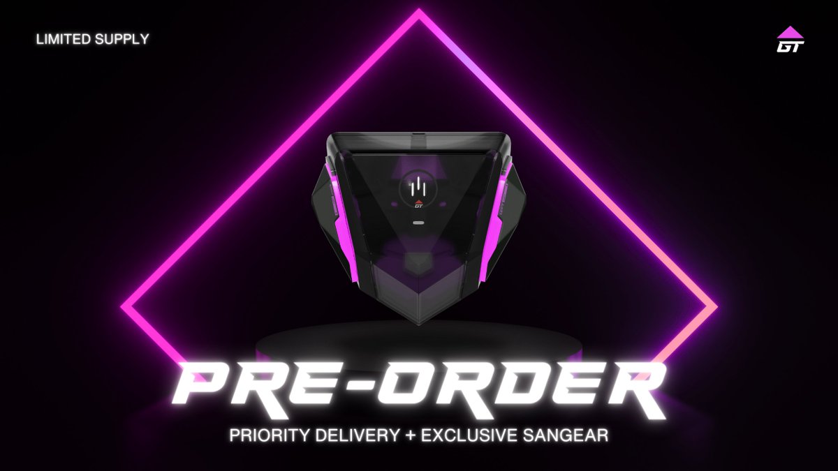 SANWEAR-GT Pre-Orders have begun! 🔻 Pre-Order Now: sansound.com/products/gt You'll Receive: 👾 SANWEAR-GT 📨 Priority Delivery ⚙️ Exclusive SANGEAR (Revealing Soon) Limit Supply.