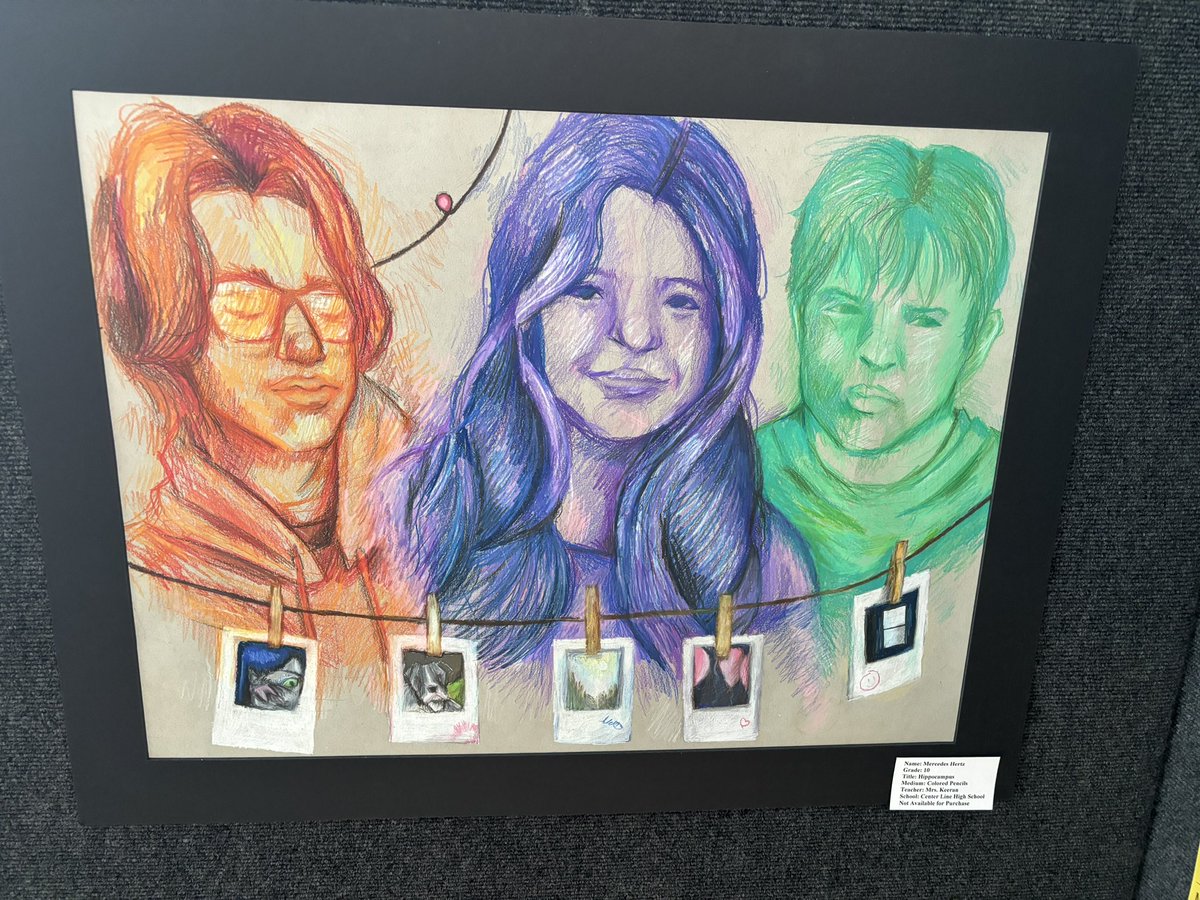 <a href="/CLPublicSchools/">Center Line Public Schools</a> It was great to see so many amazing pieces of art from our CLHS students at Extra Credit Union. Pieces are on display through May 9th. Thanks to teacher Shelly Keeran for this opportunity.