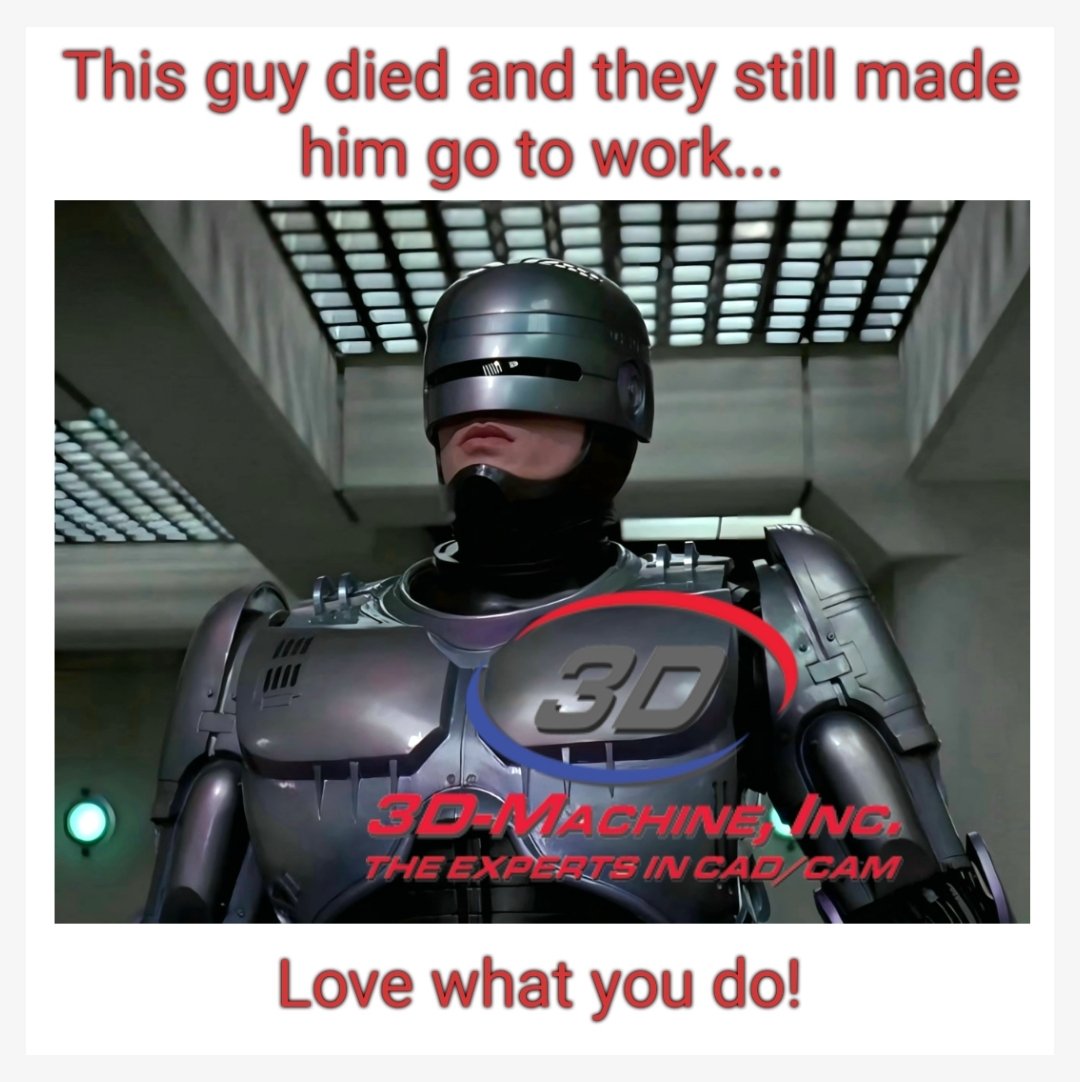 3D_Machine's tweet photo. I was once brought back to life to finish a sixteen hour shift... https://t.co/XRu7nqIPvS