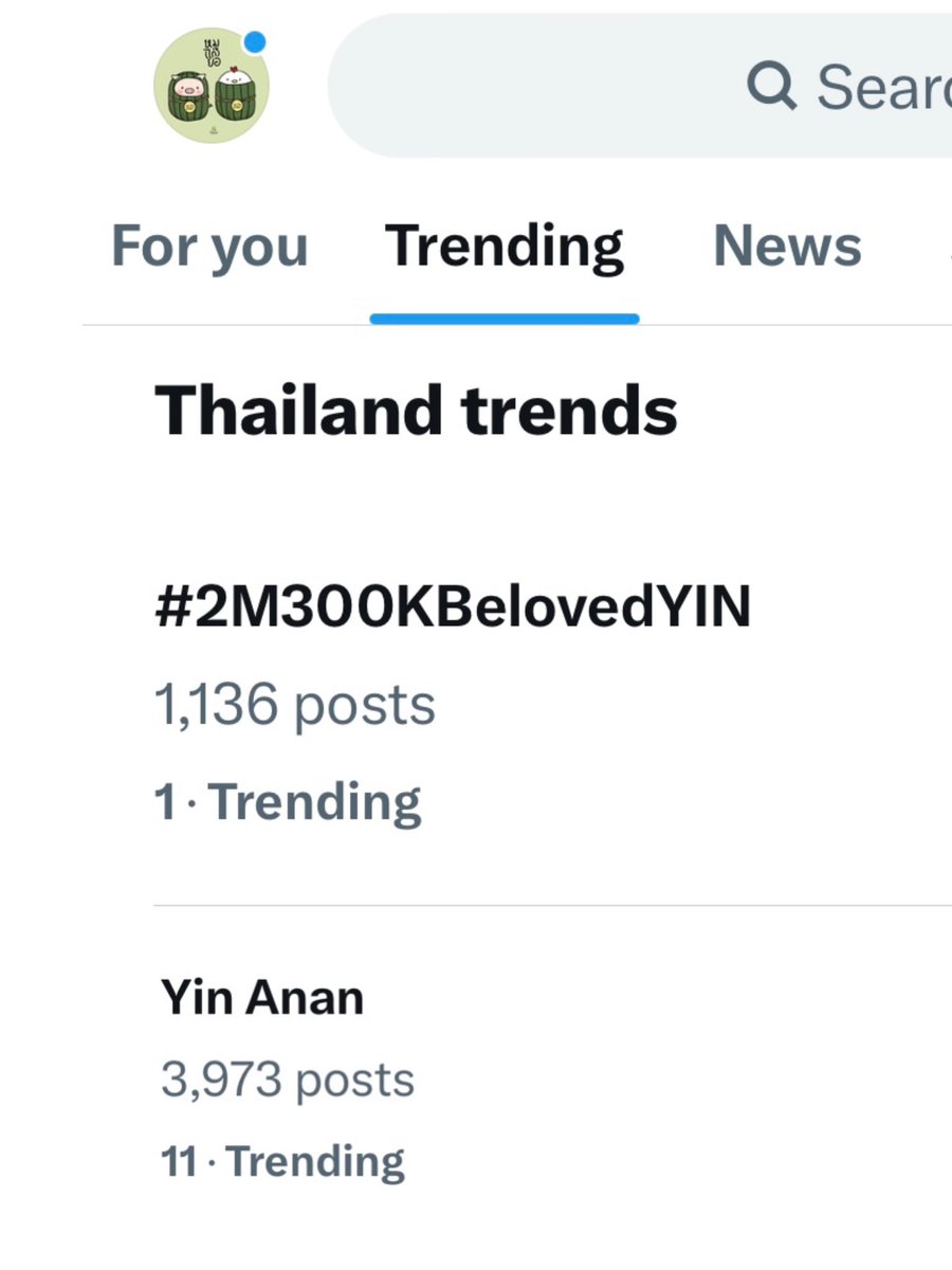 mooyortrends's tweet photo. อีก 12 นาที ยื้อไว้ก่อนนะคะทุกคน 

#2M300KBelovedYIN

#yinyin_anw #หยิ่นวอร์ @yinyin_anw Yin Anan https://t.co/5O1ZbteZG4