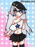 nikolai_073's tweet photo. Día 22, aún no sé como guardar los pixelarts para que se vean bien sin tener que tomar screenshot, pero creo que está decente jsjs

#Nixyevart https://t.co/Ey2aHOAHXp