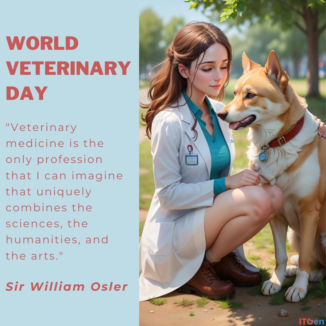 Champions of Care: Honoring Vets Around the Globe! #itgen #vet #vetmed #veterinarian #rapidtest #WorldVeterinaryDay #VeterinaryCare #AnimalHealth #VetLife #PetCare #VetMed #AnimalLovers #Veterinarian #HappyPets #VetTech