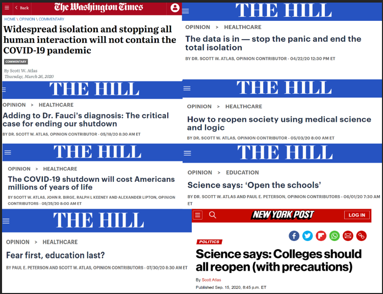 ScottAtlas_IT's tweet photo. #NotHindsight
▪️2020 Mar+Apr+May+Jun+Jul+Aug+Sep-etc
Atlas: Open schools, end lockdowns, targeted protection; masks don't work. Lockdowns are killing & destroying esp low-income fams & kids
▪️2024
Atlas: No affirmation needed, 100% right. Save the apologies for destroyed families https://t.co/d07zUBV5ov