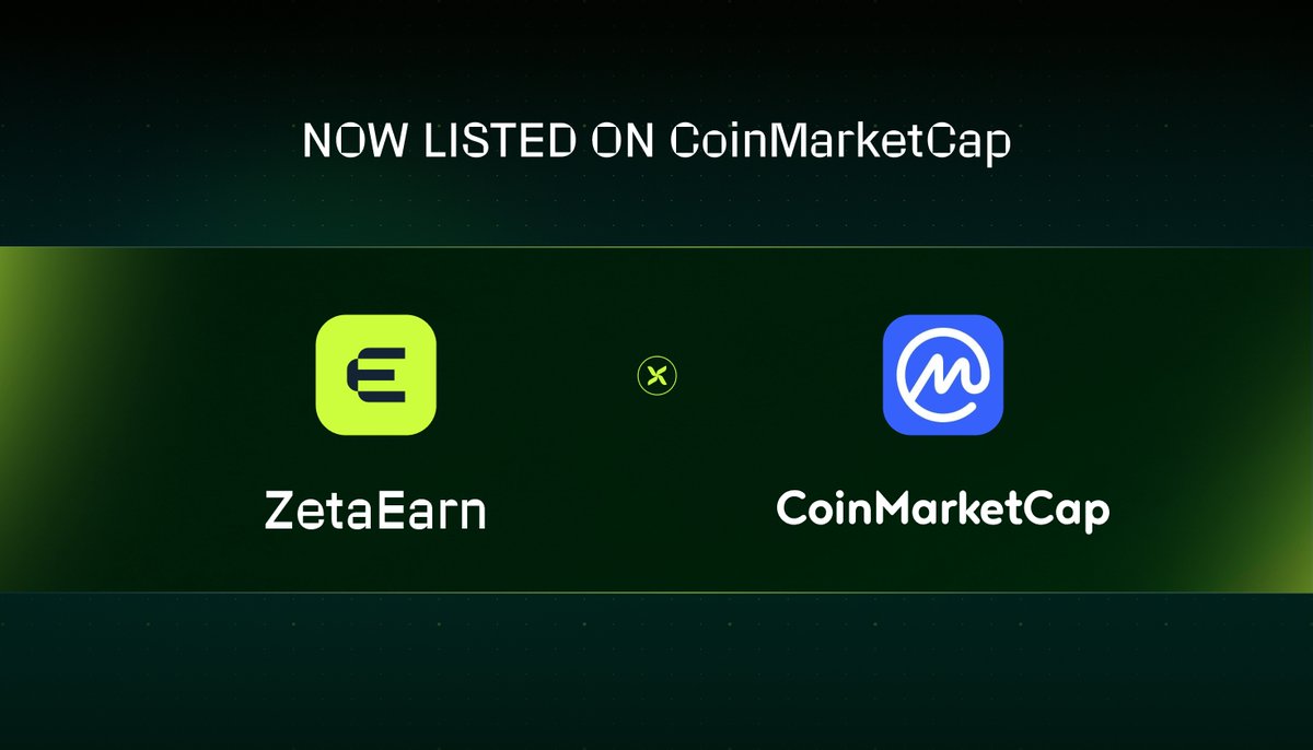 📢 Attention ZetaStakers! #stZETA is now officially on CoinMarketCap! 🎉 Details about @ZetaEarn and #stZETA are now more transparent, more accessible, and clearer than ever! Take a look 👉coinmarketcap.com/currencies/zet… 🤔Guess when ZetaEarn's next token will be LISTED?