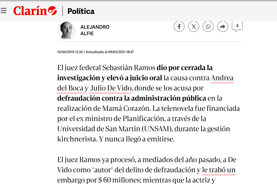 davsados's tweet photo. Porque no le piden a Andrea del Boca que pague la luz , con la que le pago la Universidad ???? UNSAM https://t.co/1ynxsVHgyo