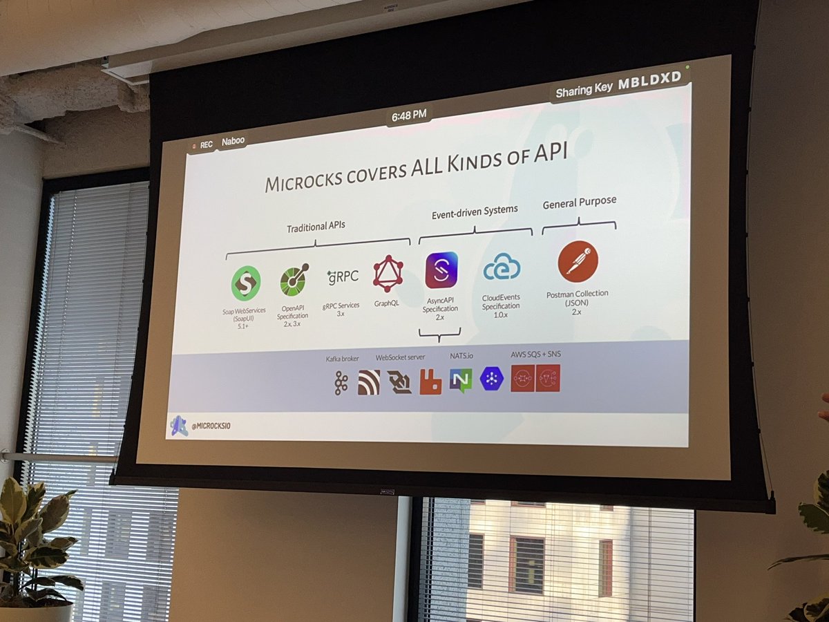 @microcksio API coverage is very large and unique 👀 SFO #meetup