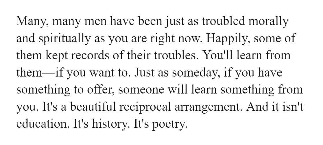 luhaenten's tweet photo. I will never stop thinking about this passage from the Catcher in the Rye https://t.co/66EOl69fUy