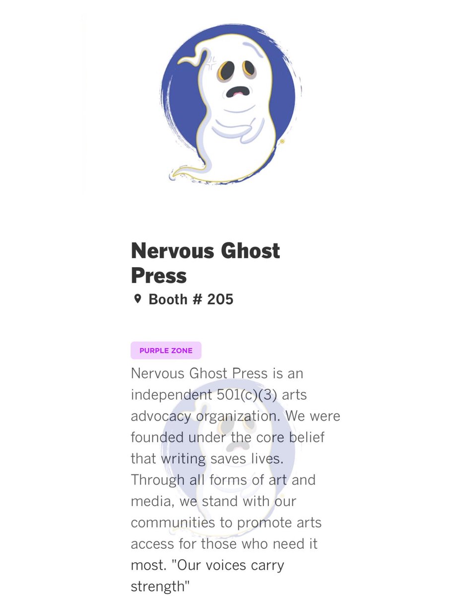For anyone attending the @latimesfob on April 20th through April 21st this weekend. Stop by the @nervous_ghosts Press booth #205 which will be located in the purple zone. #bookfest #Festivalofbooks #LA #USC #books