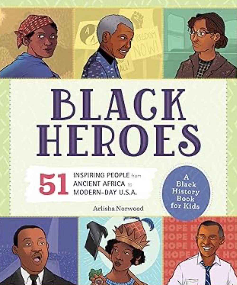 Take an exciting journey through Black history with dozens of inspiring biographies for kids. This book is packed with 51 brief and engaging biographies- civil rights heroes, arts, scientists and pioneers. #bookposse @SBKSLibrary @ArlishaNor13527
