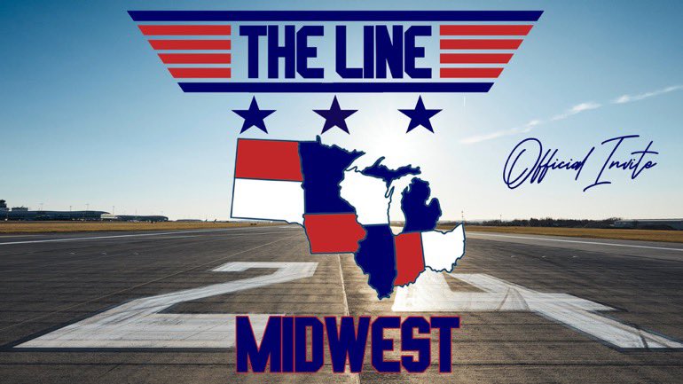 BigTChambers's tweet photo. Thank you @CoachSaboFIST for the invite. Looking forward to it! @LyonsTwpFball @PrepRedzoneIL @RivalsPapiClint @EDGYTIM @CoachChris_Roll https://t.co/HMIeeFmC1s