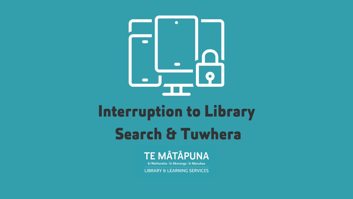 Te Mātāpuna Library & Learning Services tweet media