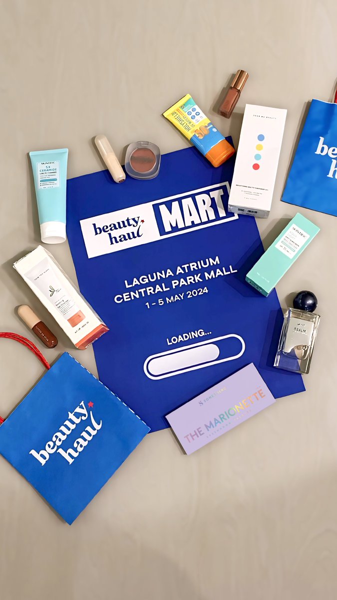 Who's ready for #BeautyHaulMart? 😍👀